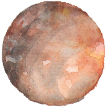 Watercolor Moon 6